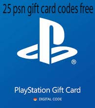 25 psn gift card codes free