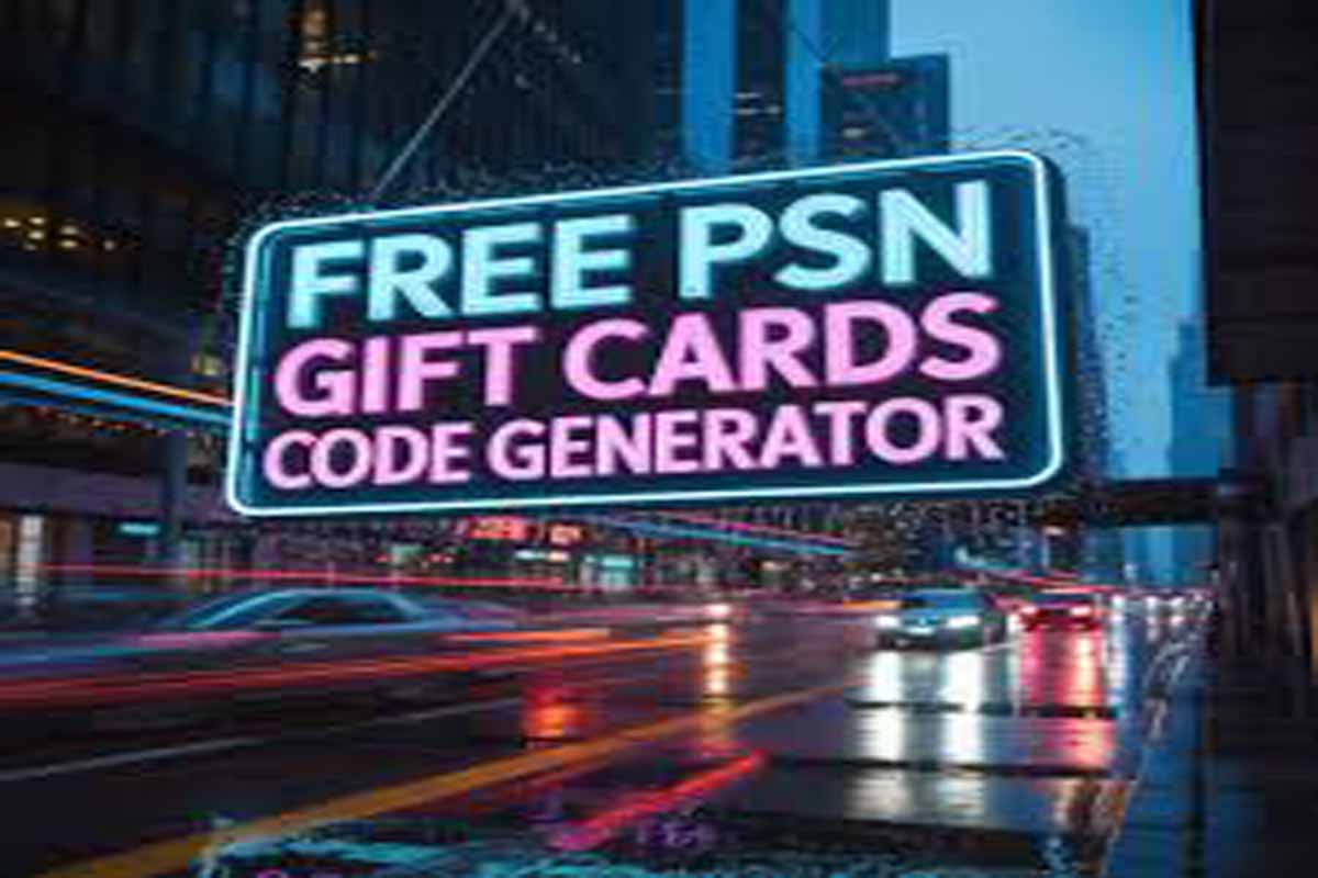 gift cards free psn code generator